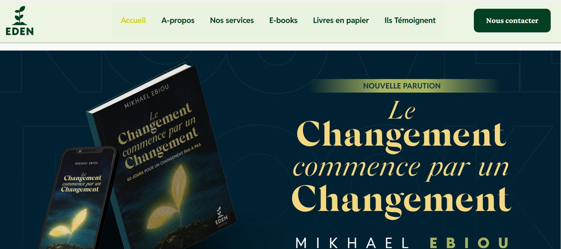 Projet site vitrine – Fatou Développeuse Web