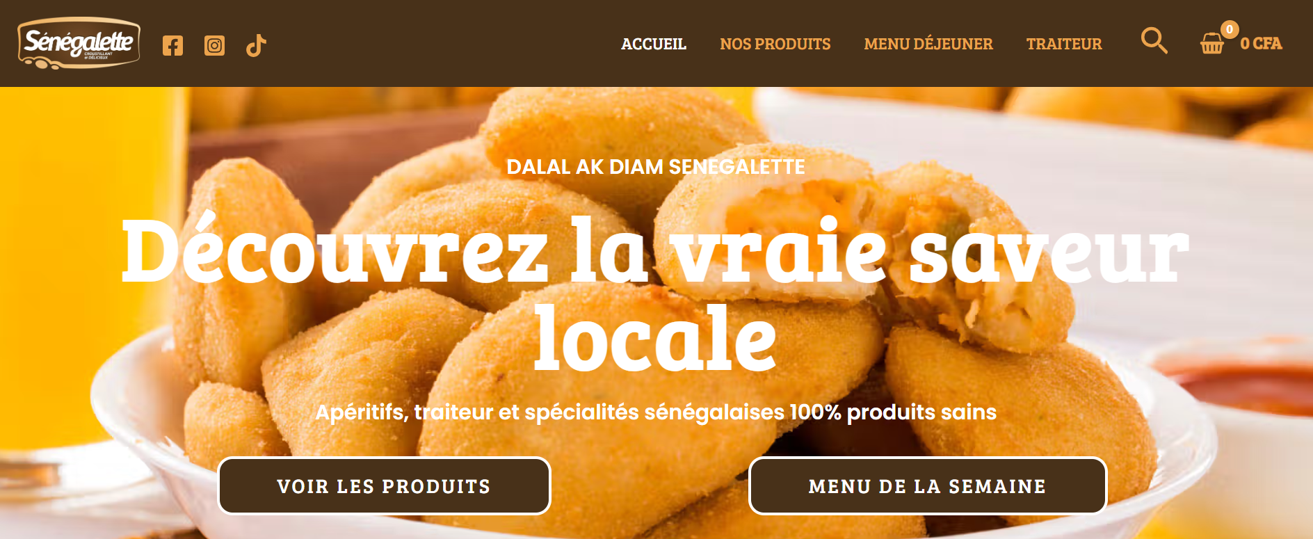 Projet site vitrine – Fatou Développeuse Web