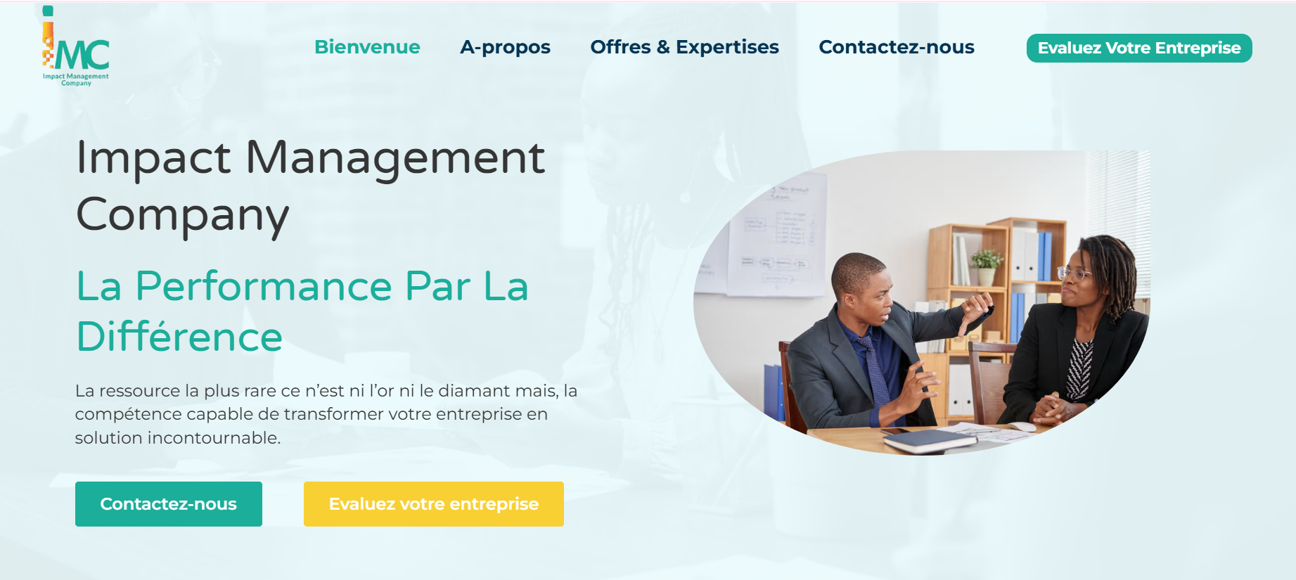 Projet site vitrine – Fatou Développeuse Web